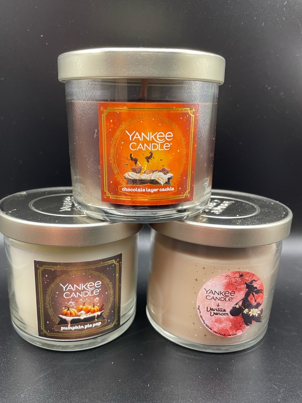 Yankee Candle Bundle Of 3 Halloween Candles (4.3oz Each)